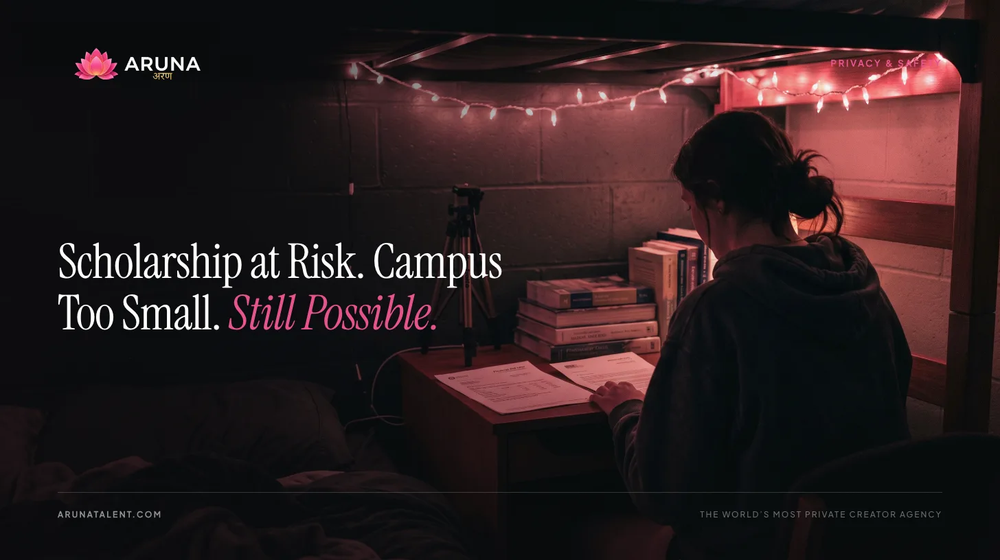 College Student on OnlyFans: Scholarship Risk, Campus Policies, and Staying Anonymous
