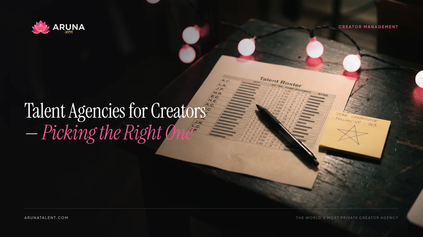 Creator Talent Management Agency: What It Does and How to Choose One