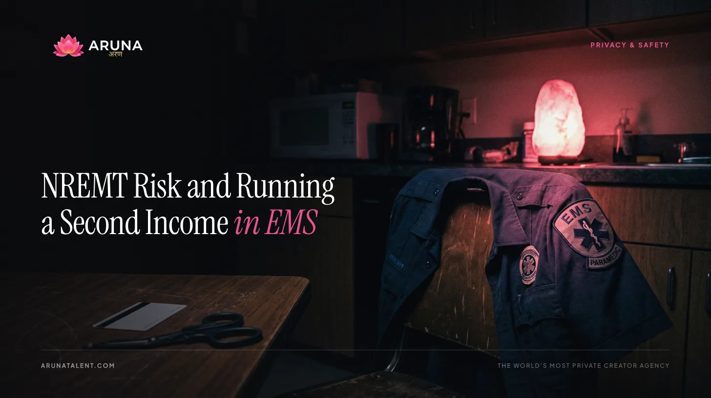EMT on OnlyFans: NREMT Certification, EMS Employer Policies, and Identity Protection