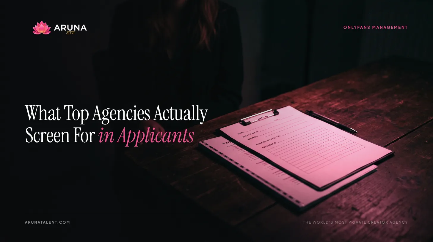 How to Apply to an OnlyFans Agency: What Agencies Look For in 2026