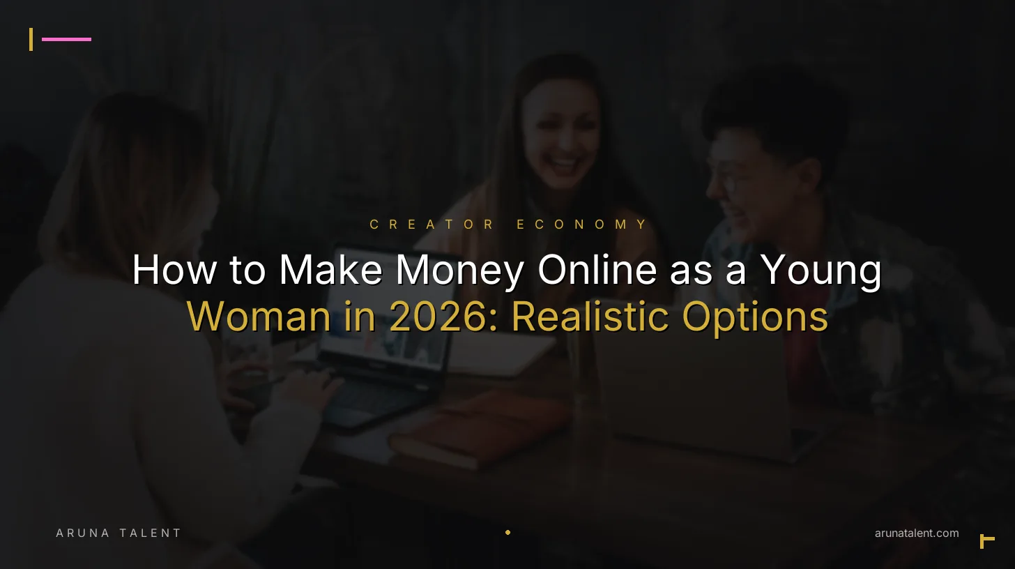 How to Make Money Online as a Young Woman in 2026: Realistic Options