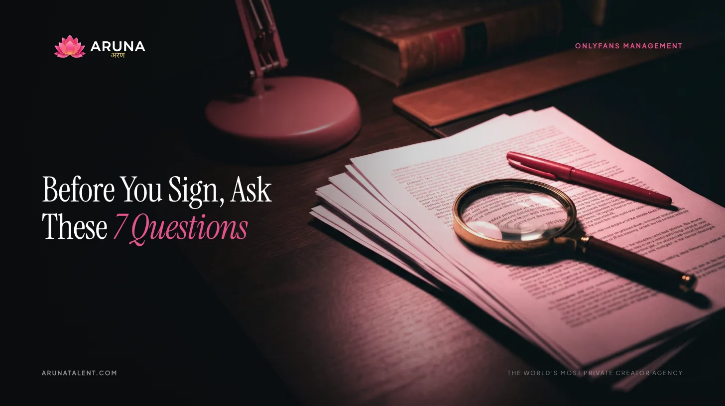 12 Questions to Ask an OnlyFans Agency Before Signing