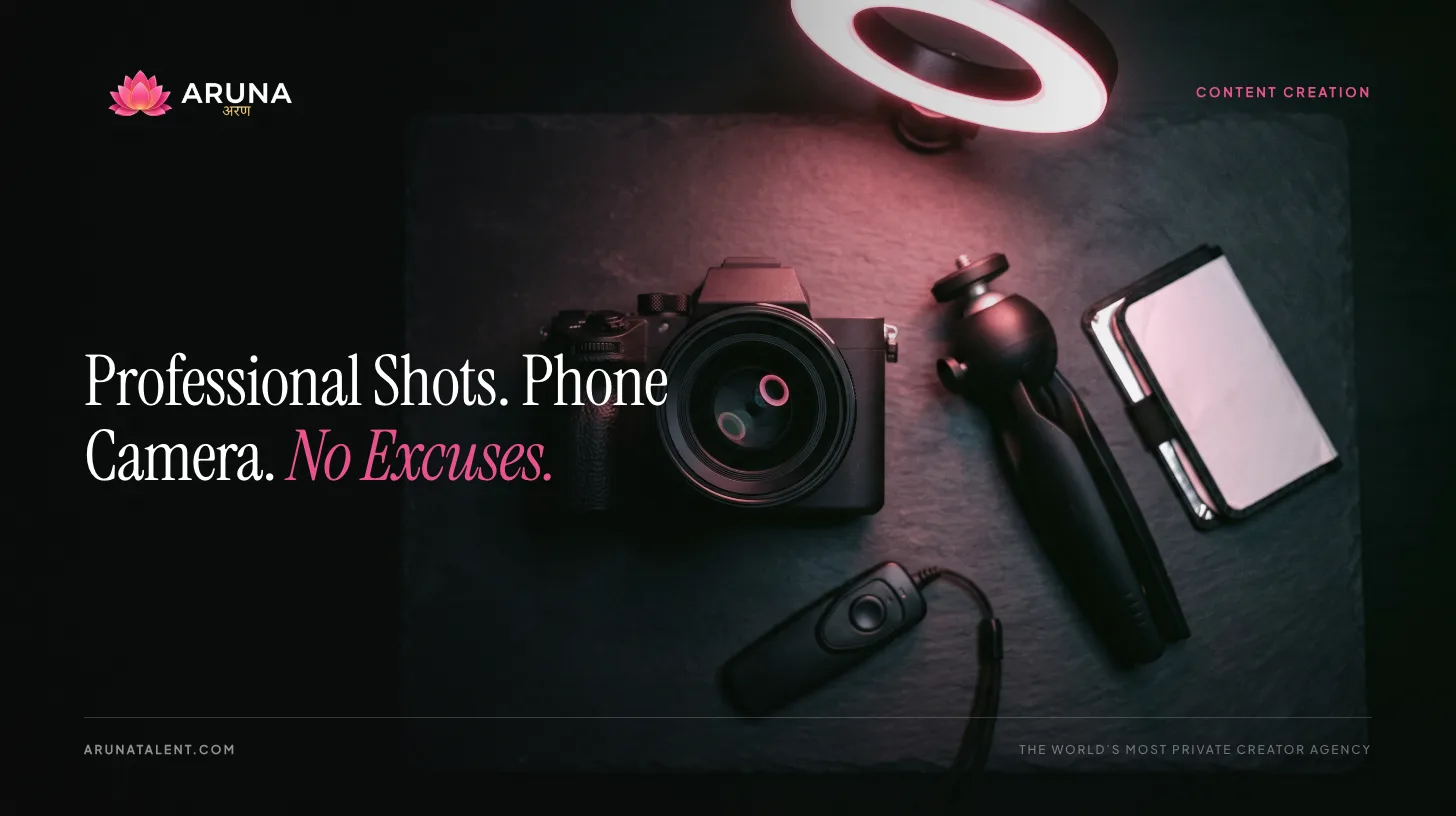 OnlyFans Photography Tips: How to Shoot Professional-Quality Content With Your Phone