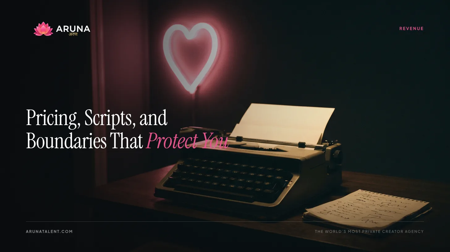 OnlyFans Sexting Guide: Pricing, Scripts, and Boundaries That Protect Your Business