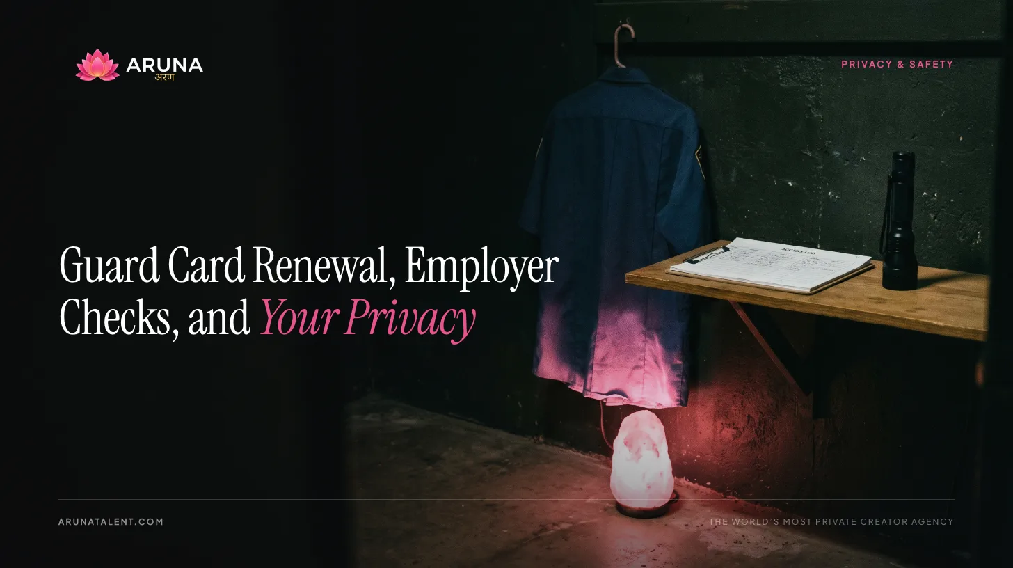 Security Guard on OnlyFans: Guard Card Risk, Employer Policies, and Identity Protection