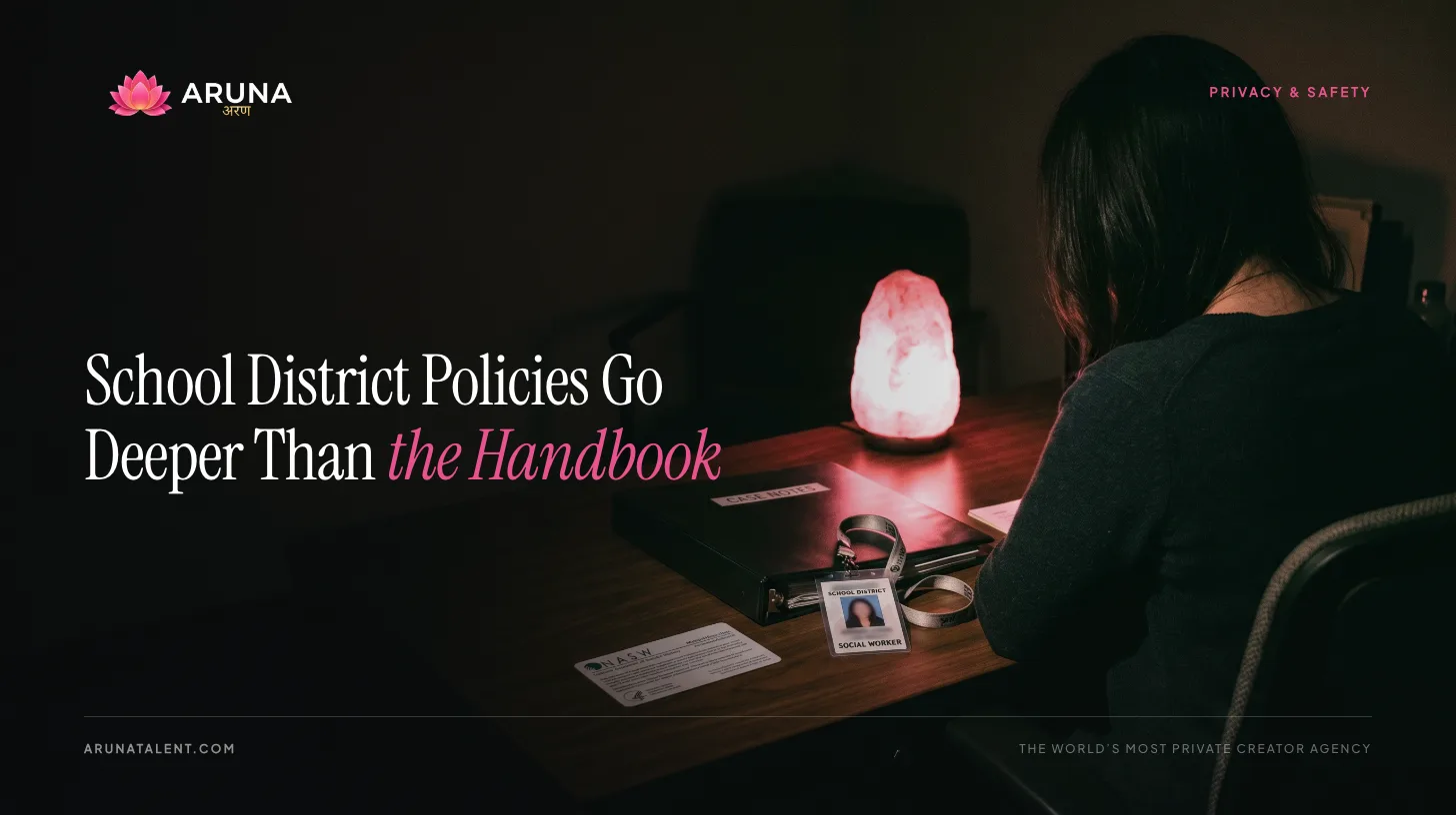 School Social Worker on OnlyFans: License Risk, School District Policies, and Identity Protection