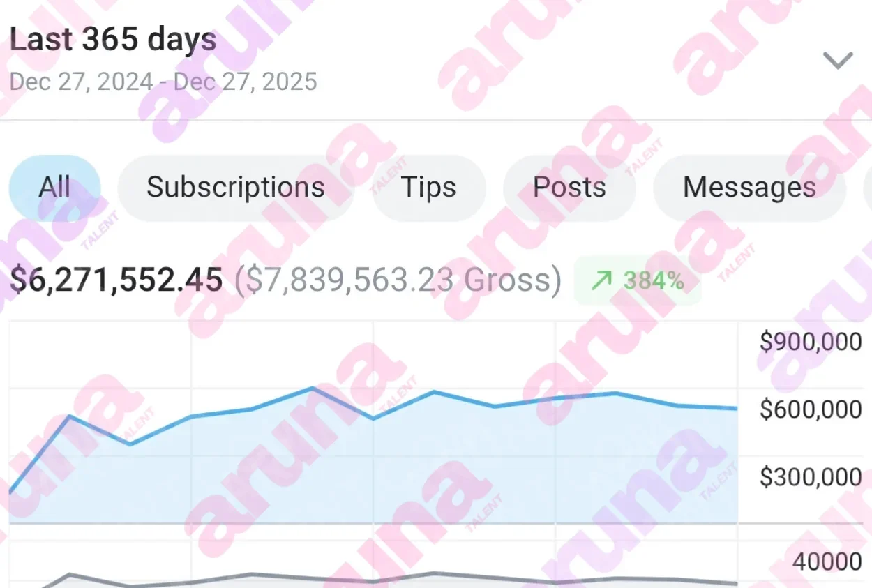 $6.2M in one year | complete anonymity